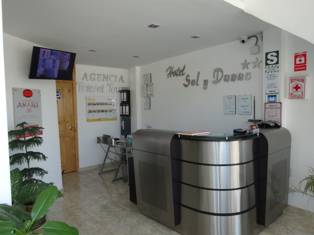 Hotel Sol Y Dunas - Nazca Bagian luar foto