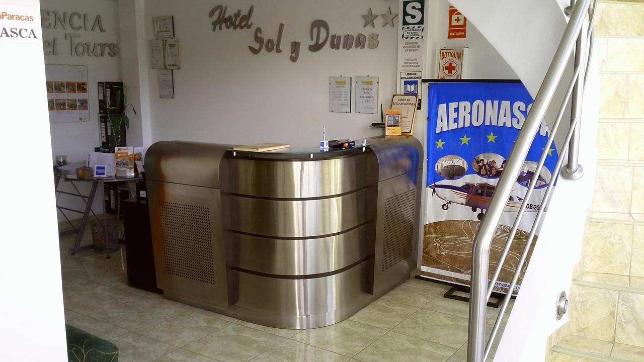 Hotel Sol Y Dunas - Nazca Bagian luar foto
