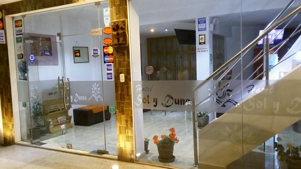 Hotel Sol Y Dunas - Nazca Bagian luar foto