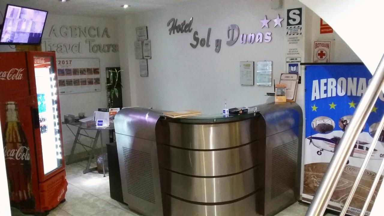 Hotel Sol Y Dunas - Nazca Bagian luar foto