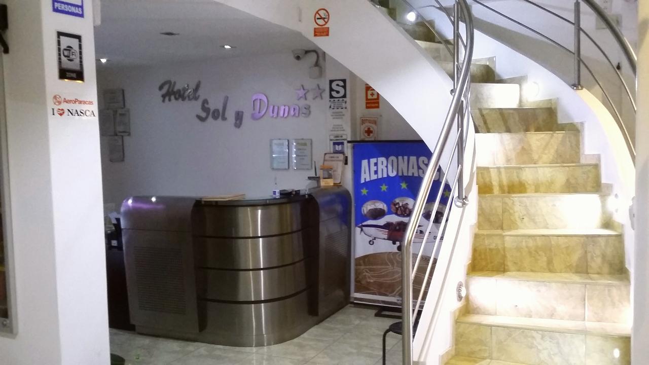Hotel Sol Y Dunas - Nazca Bagian luar foto